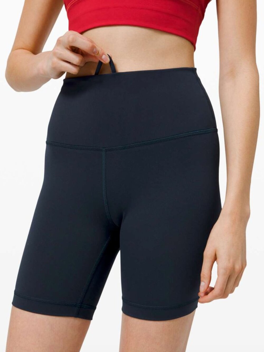 Lululemon Wunder Train High-Rise Short 6", True Navy